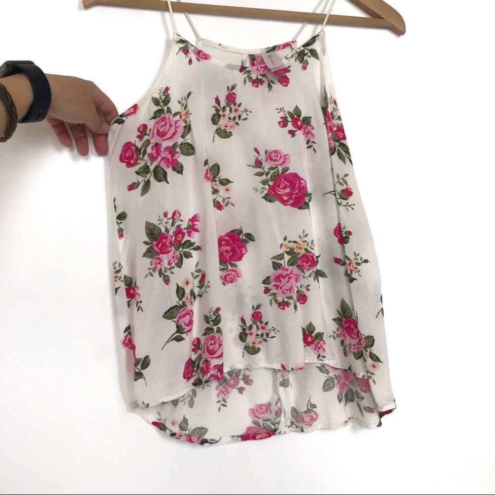 NOBO Floral Tank Top Sz S